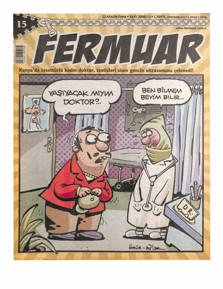Fermuar 2006 15 Kitap Kapağı