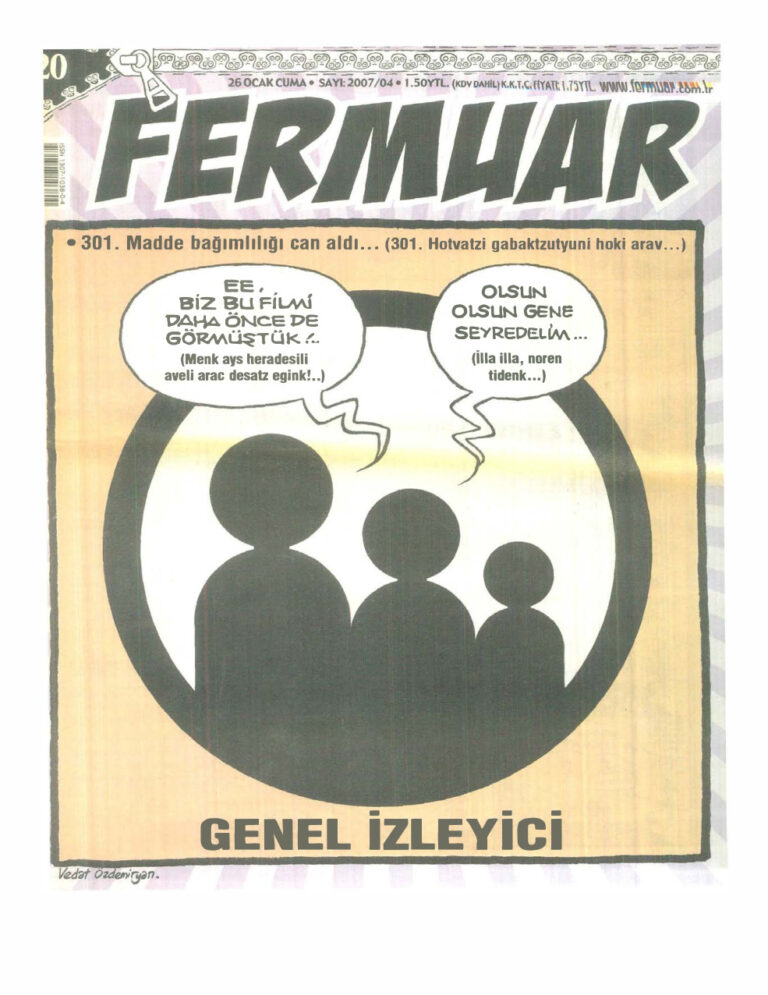 Fermuar 2007 20 Kitap Kapağı