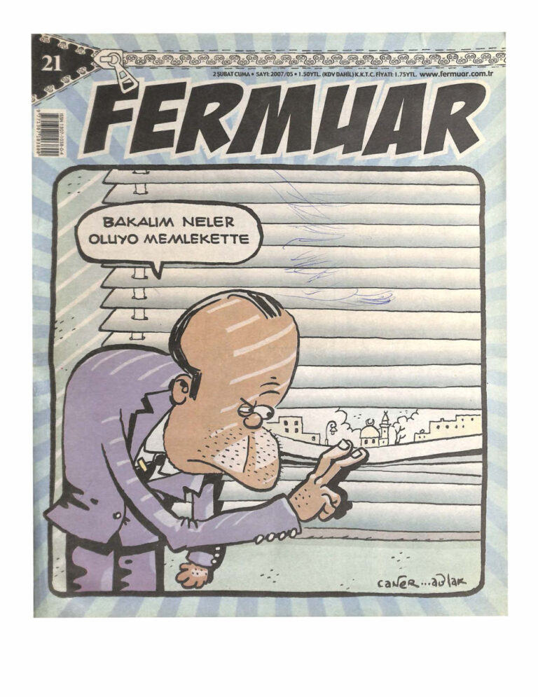 Fermuar 2007 21 Kitap Kapağı