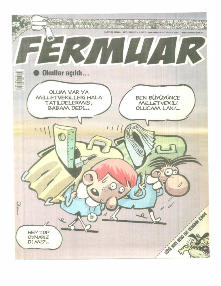 Fermuar 2007 53 Kitap Kapağı