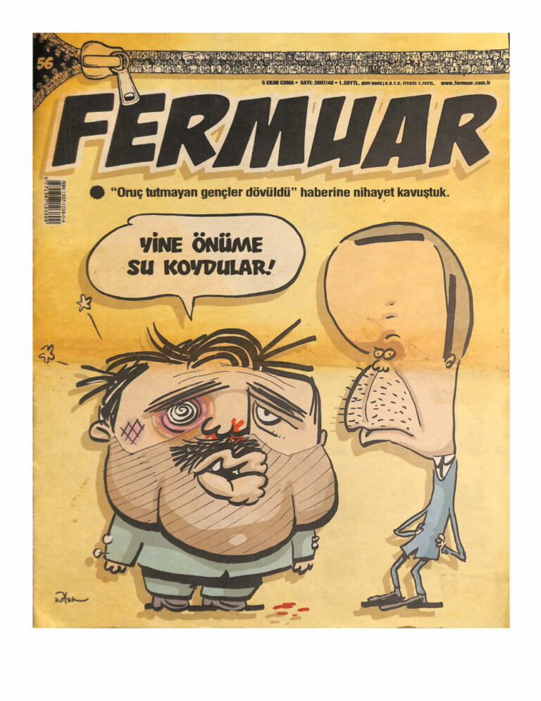 Fermuar 2007 56 Kitap Kapağı