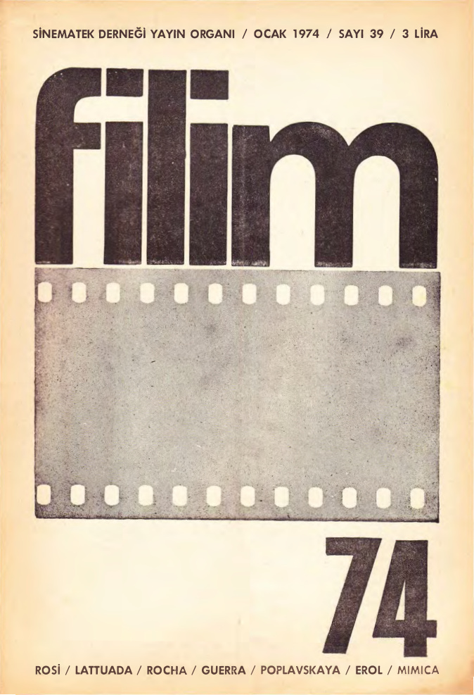 Filim 74 Sayı 39 Ocak 1974 PDF İndir