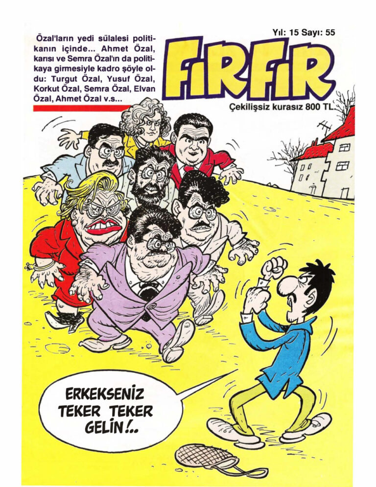 FırFır Sayı 055 Kitap Kapağı