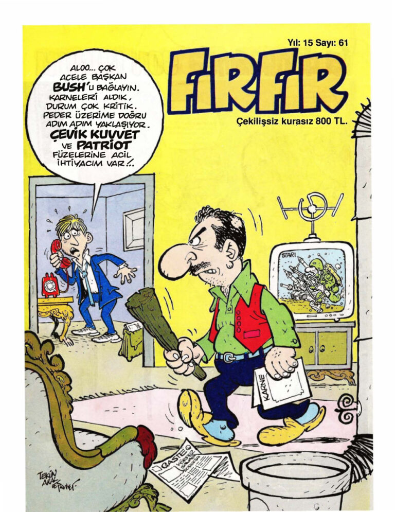 FırFır Sayı 061 Kitap Kapağı
