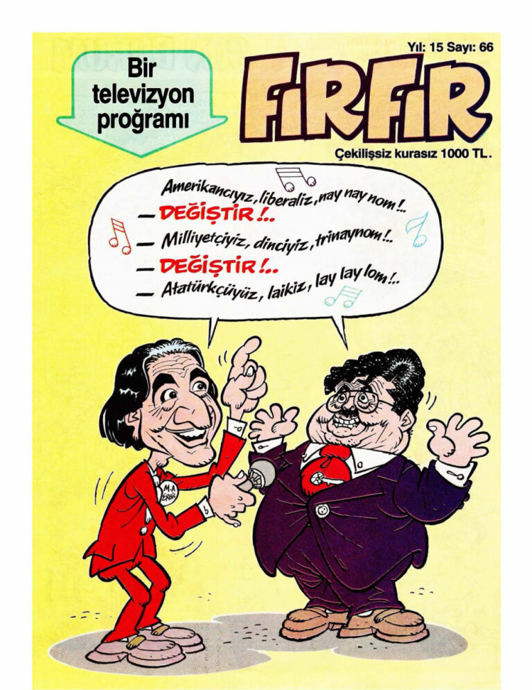 FırFır Sayı 066 Kitap Kapağı