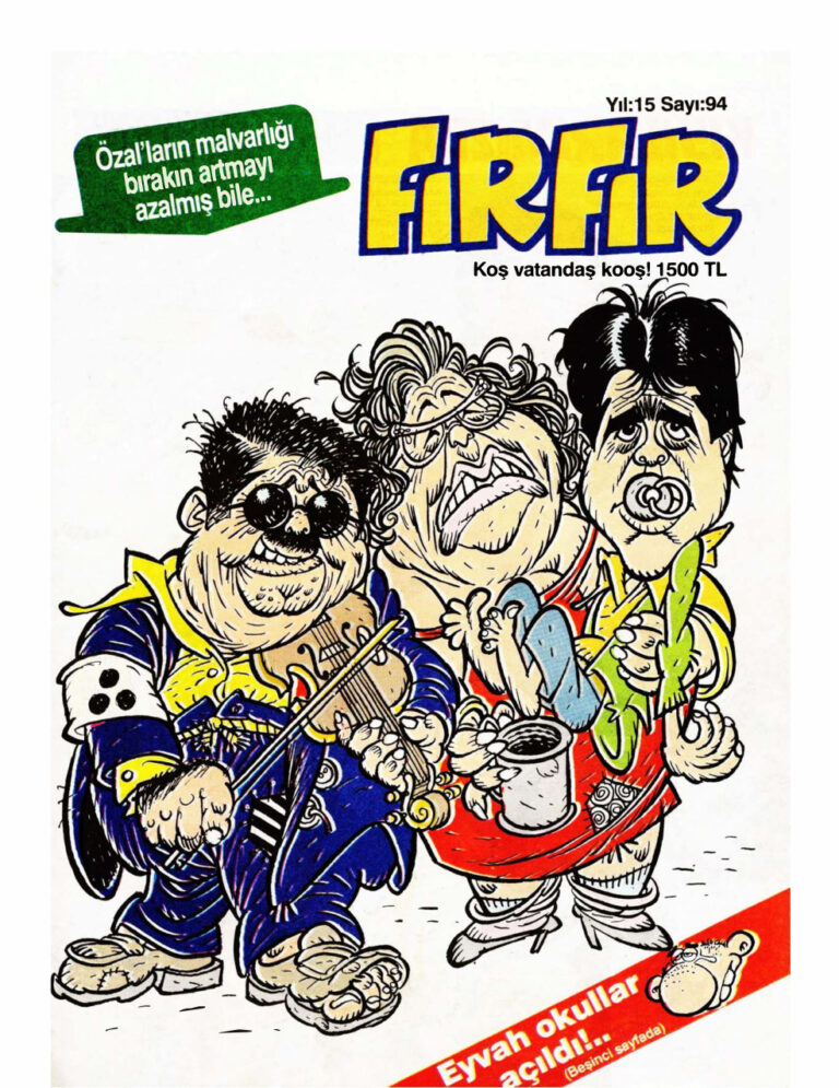 FırFır Sayı 094 Kitap Kapağı