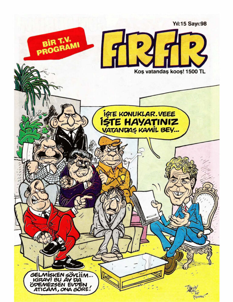 FırFır Sayı 098 Kitap Kapağı