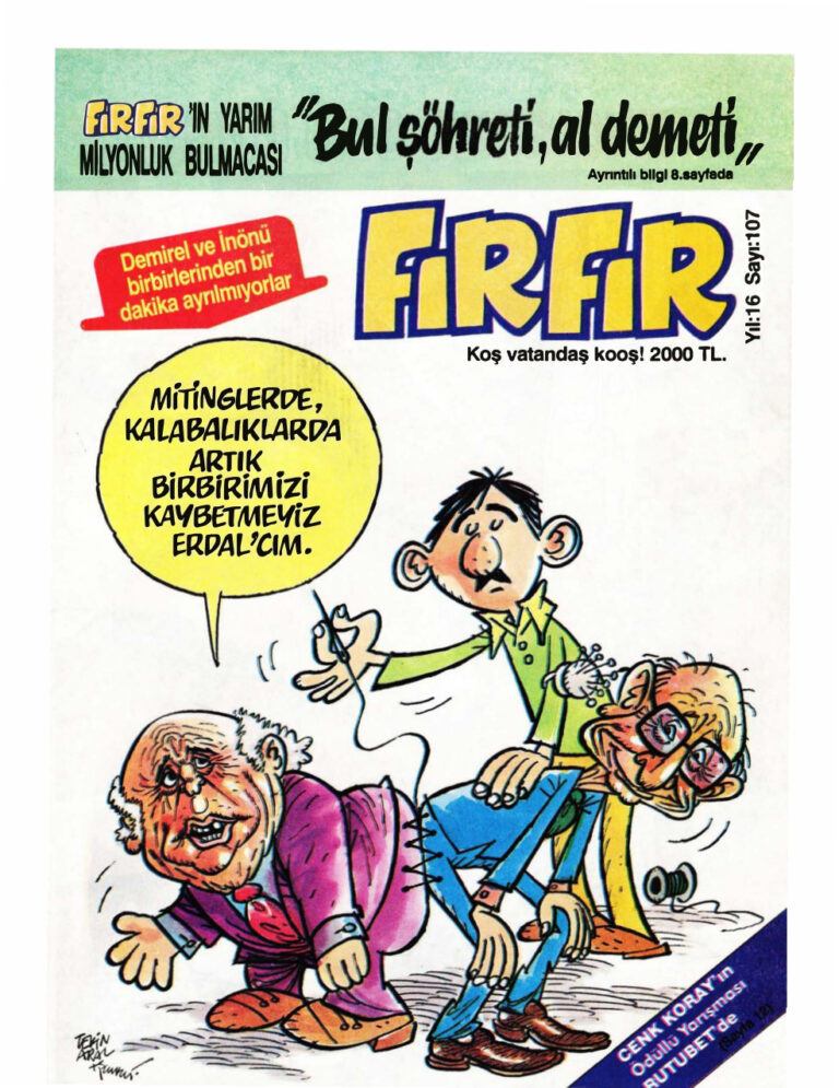 FırFır Sayı 107 Kitap Kapağı