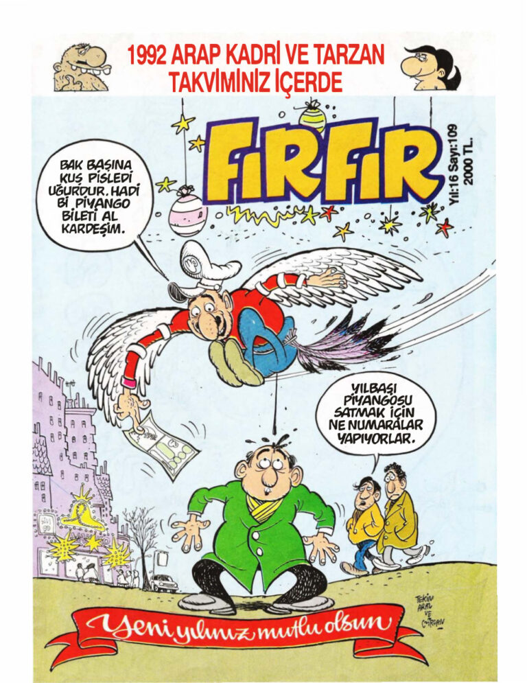 FırFır Sayı 109 Kitap Kapağı