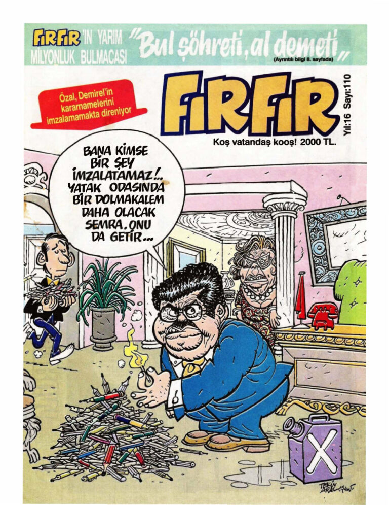 FırFır Sayı 110 Kitap Kapağı