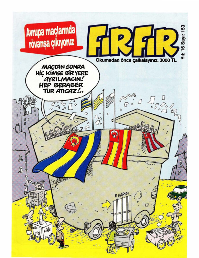 FırFır Sayı 153 Kitap Kapağı