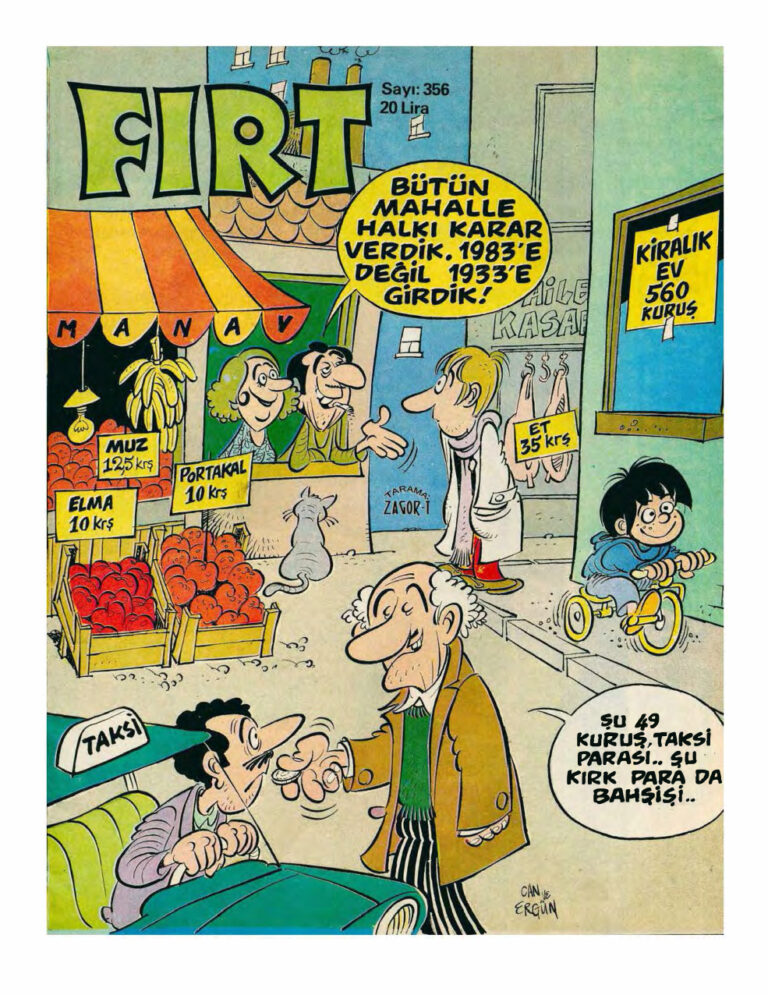 Fırt 1983 356 PDF İndir - Fırt Dergisi 3 Fırt 1983 356 Kitap Kapağı