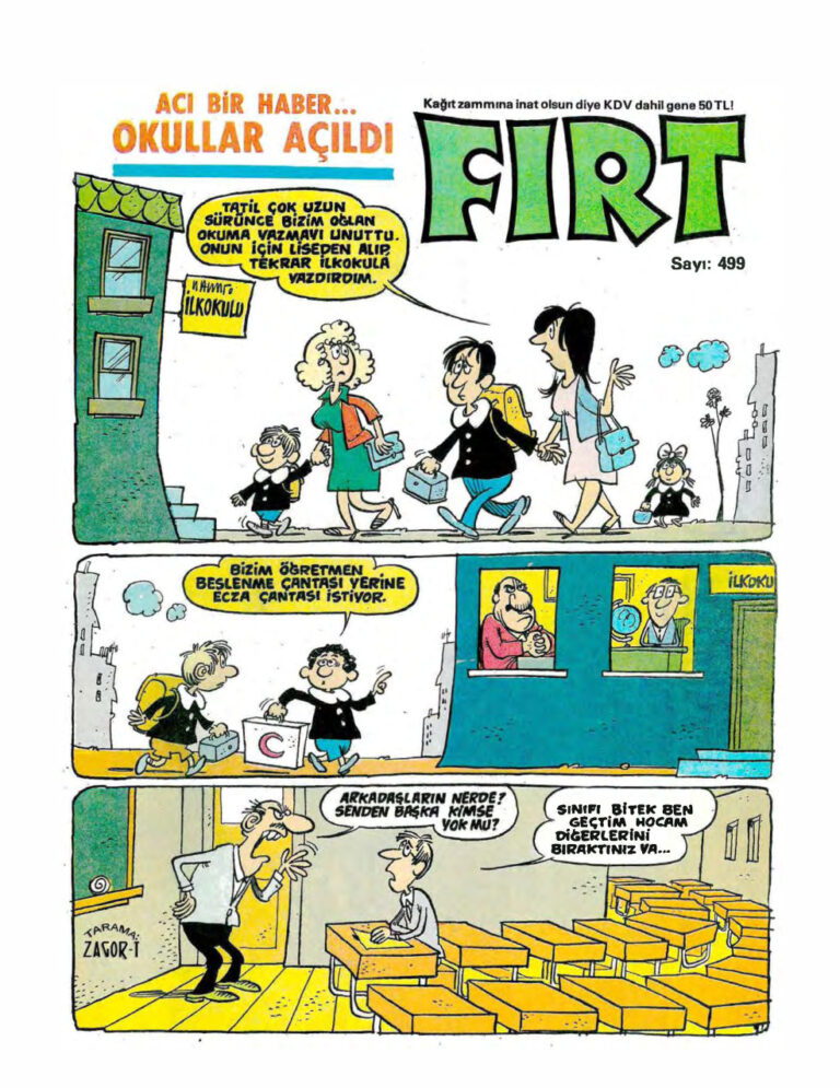 Fırt 1985 499 Kitap Kapağı