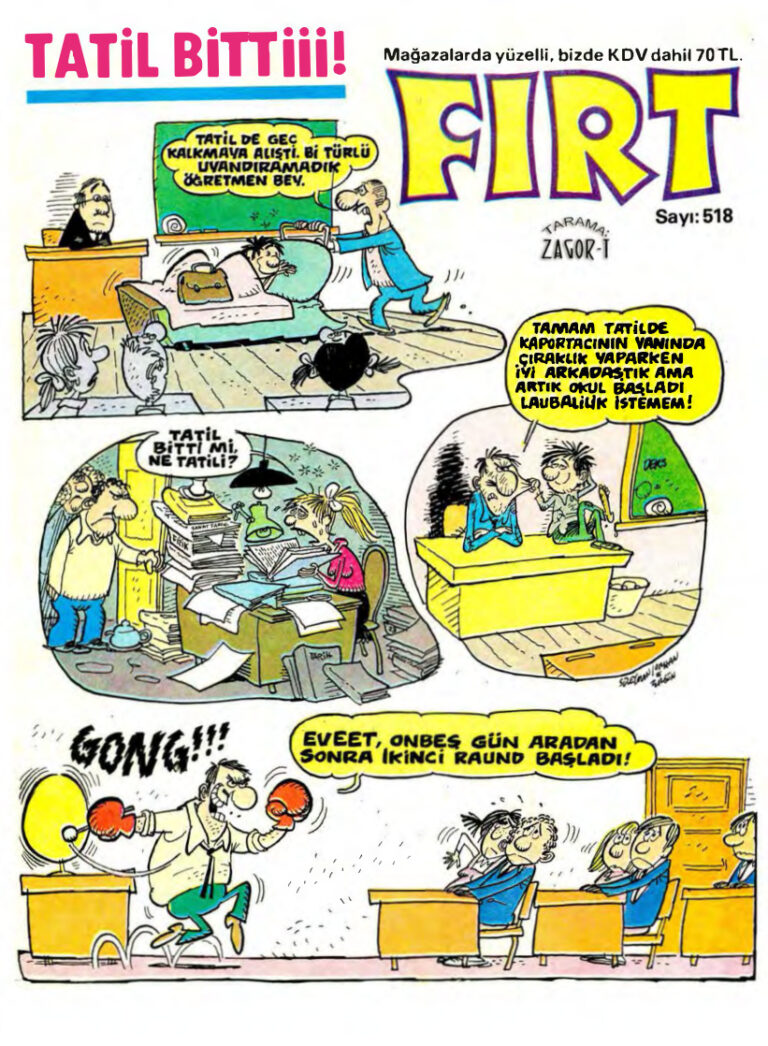 Fırt 1986 518 Kitap Kapağı