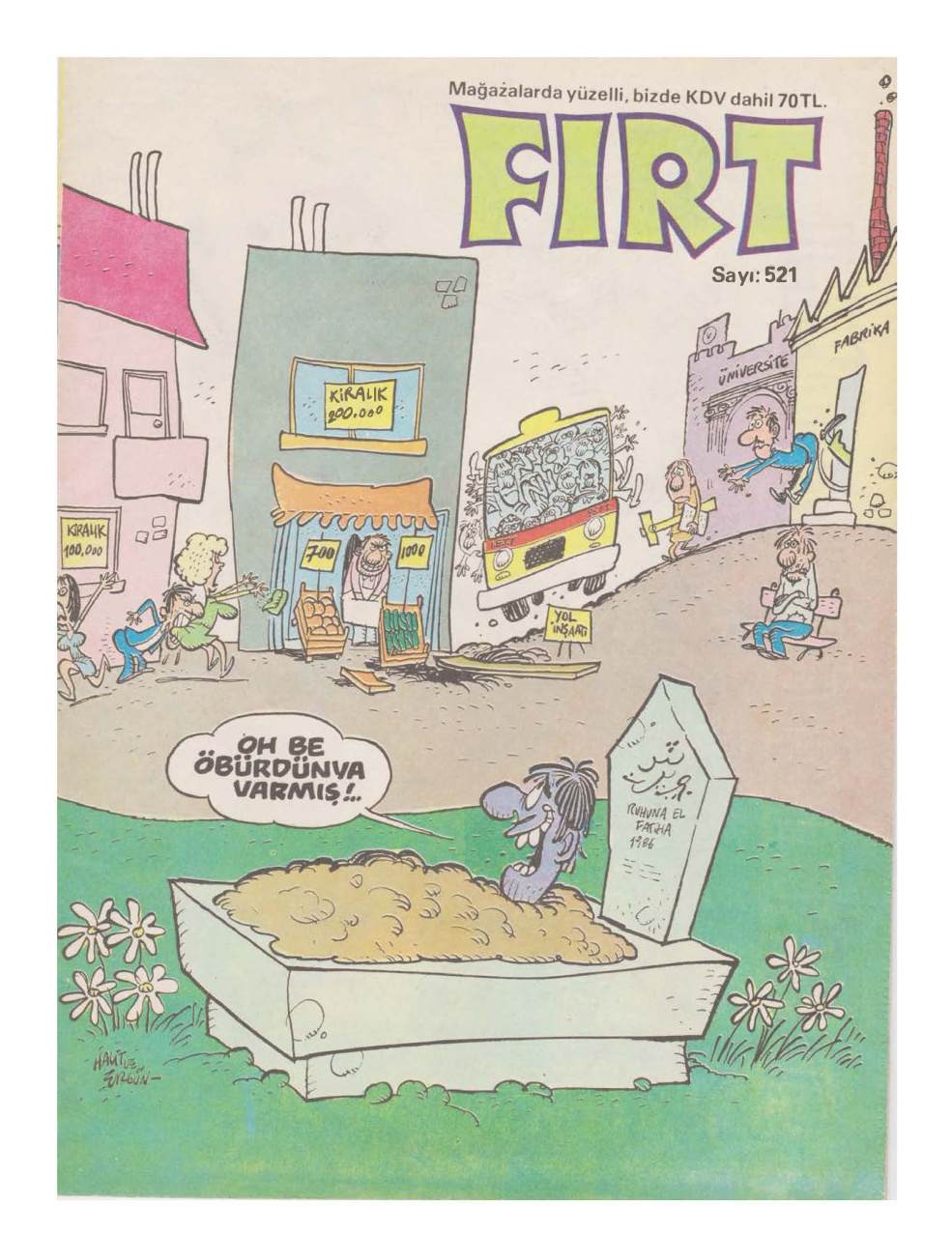 Fırt 1986 521 PDF İndir – Fırt Dergisi
