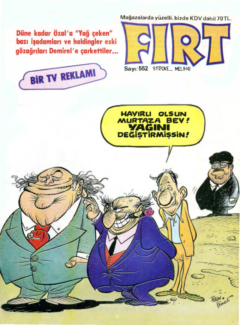 Fırt 1986 552 Kitap Kapağı