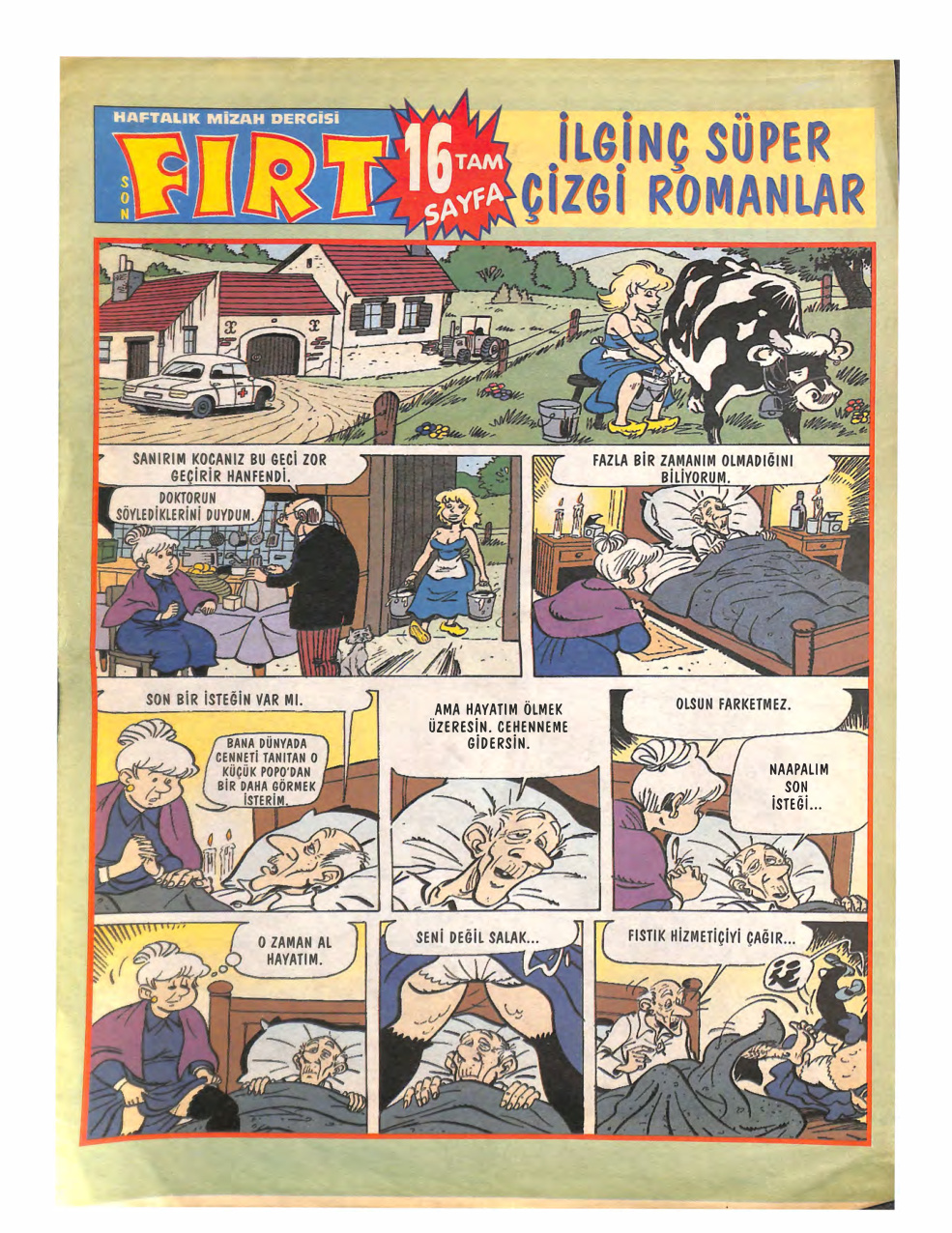 Fırt İlginç Süper Çizgi Romanlar (5) PDF İndir – Fırt Dergisi