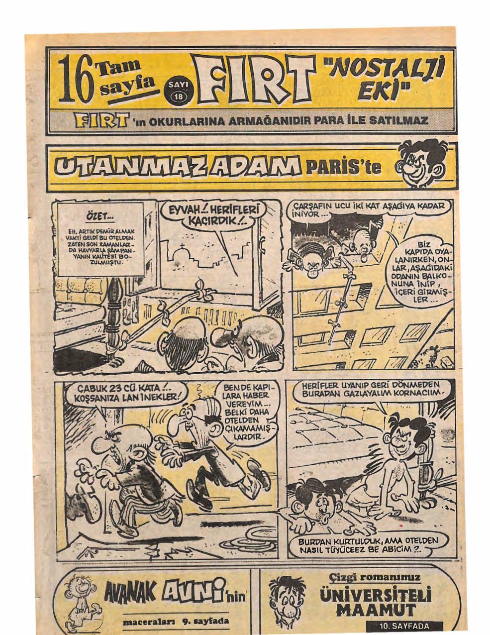 Fırt Nostalji Eki Sayı (18) PDF İndir – Fırt Dergisi
