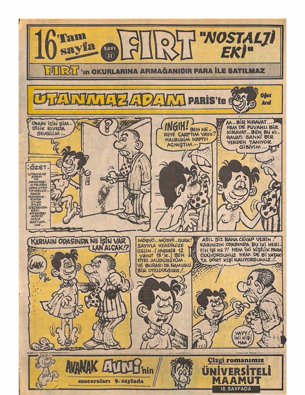 Fırt Nostalji Eki Sayı (23) PDF İndir – Fırt Dergisi