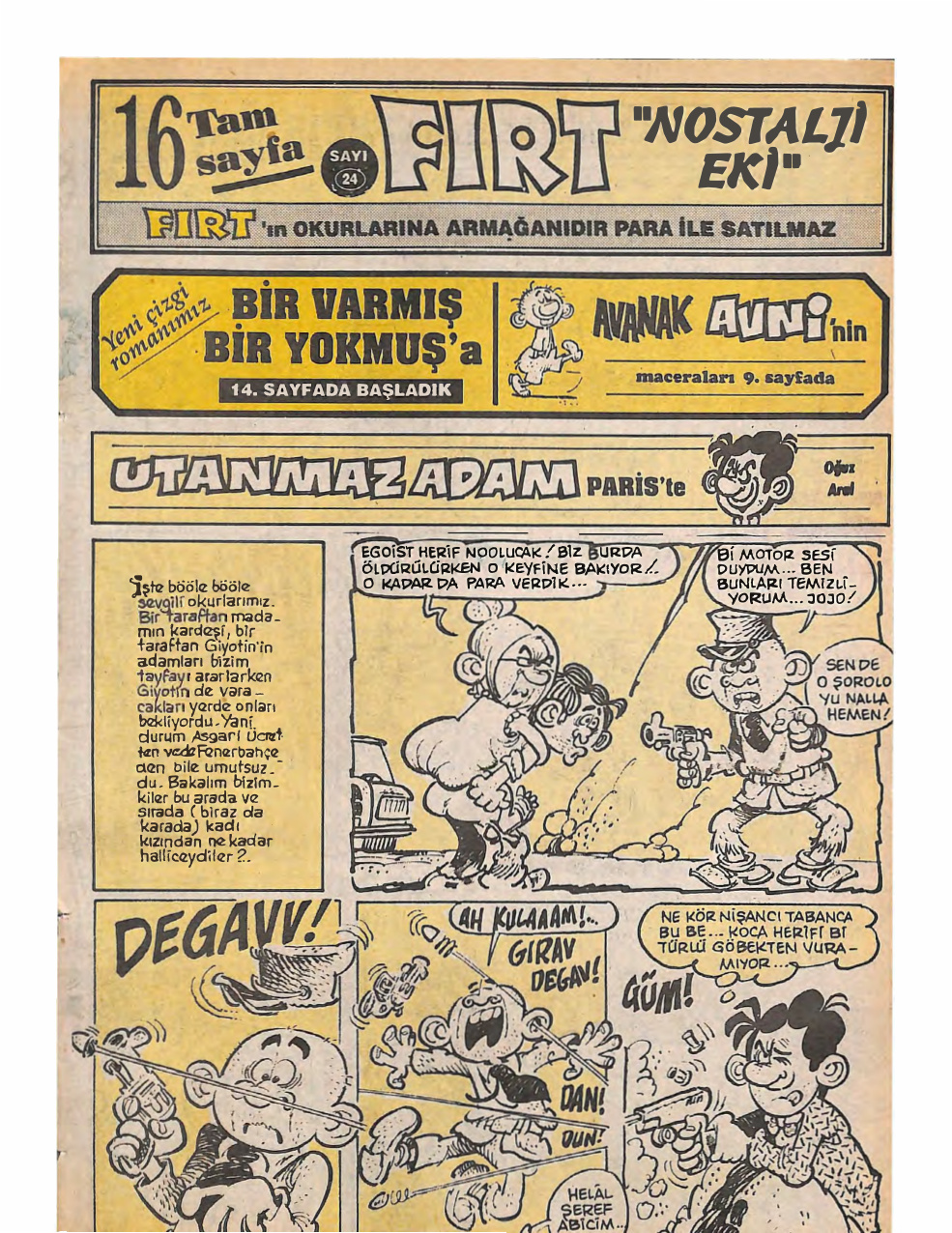 Fırt Nostalji Eki Sayı (24) PDF İndir – Fırt Dergisi