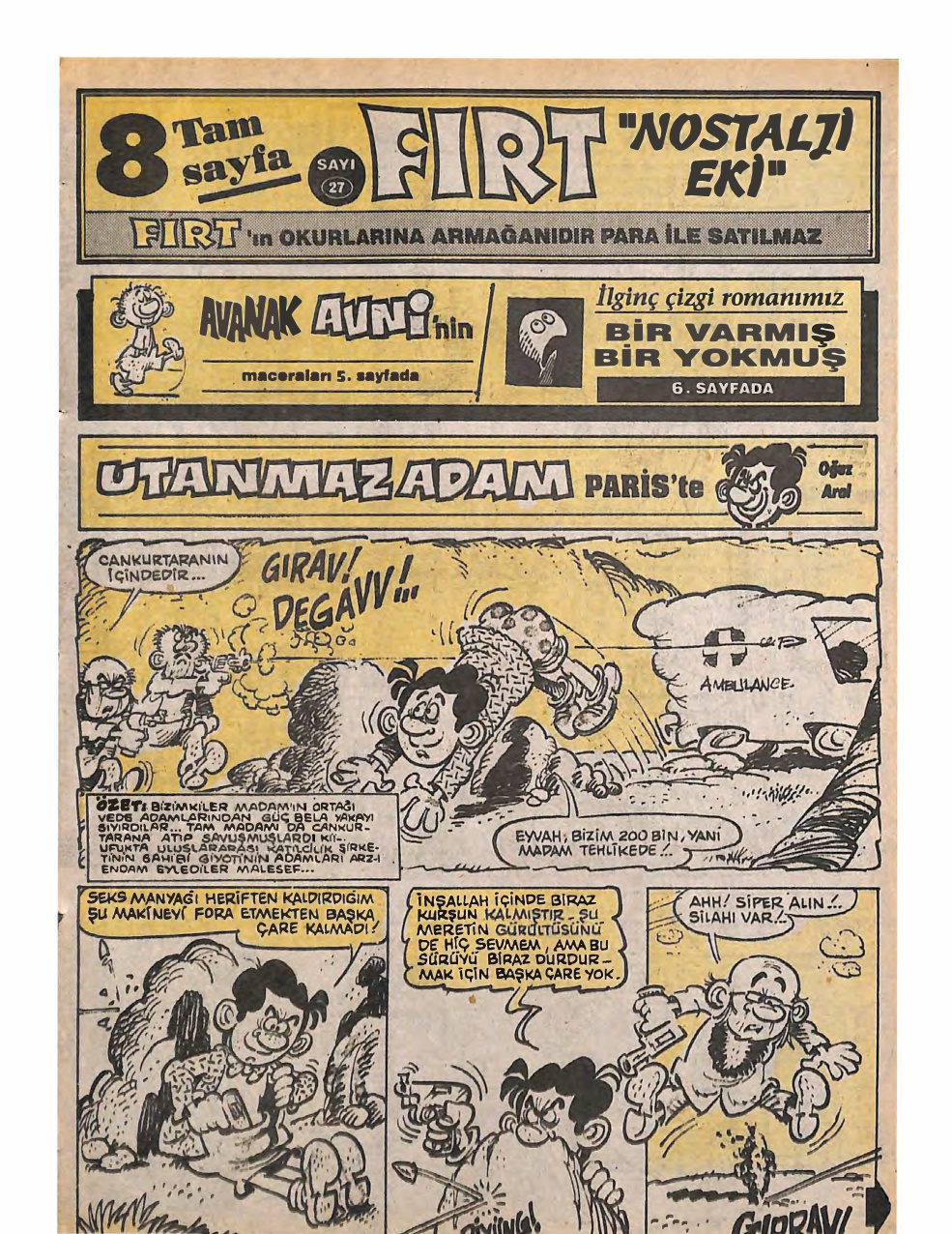 Fırt Nostalji Eki Sayı (27) PDF İndir – Fırt Dergisi