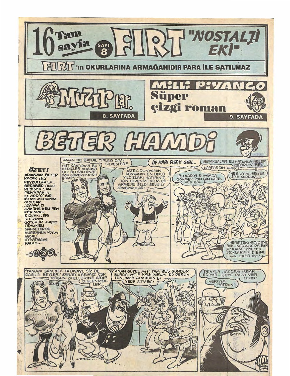 Fırt Nostalji Eki Sayı (8) PDF İndir – Fırt Dergisi