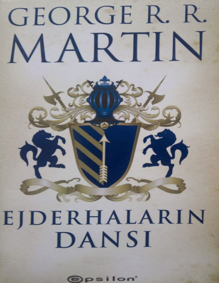 George R.R Martin Ejderhaların Dansı Kitap Kapağı