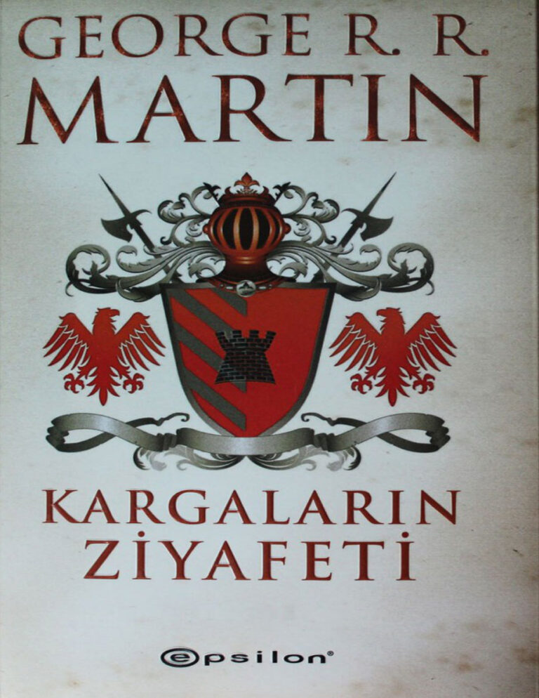 George R.R Martin Kargaların Ziyafeti Kitap Kapağı