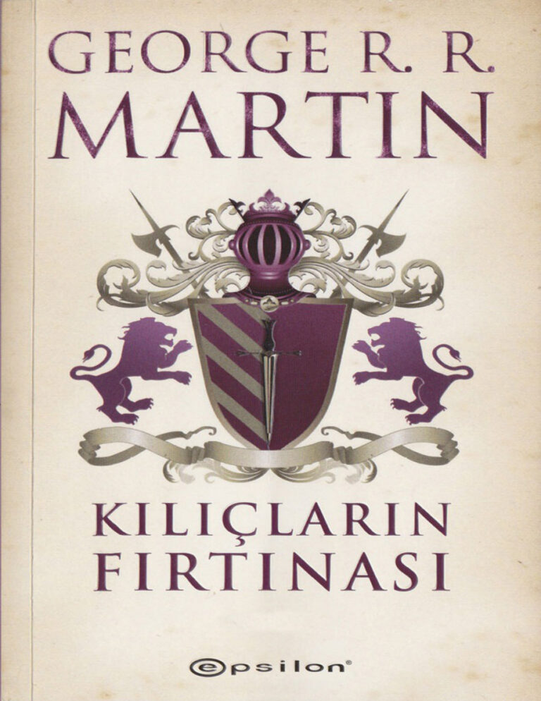 George R.R Martin Kılıçların Fırtınası Kitap Kapağı