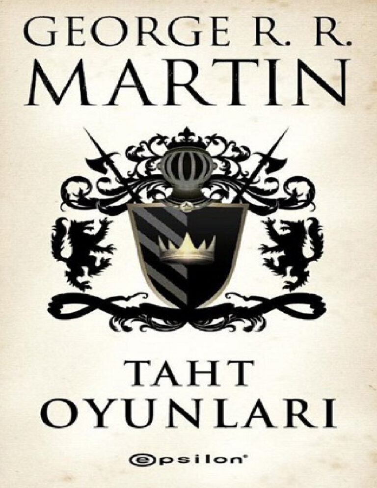 George R.R Martin Taht Oyunları Kitap Kapağı