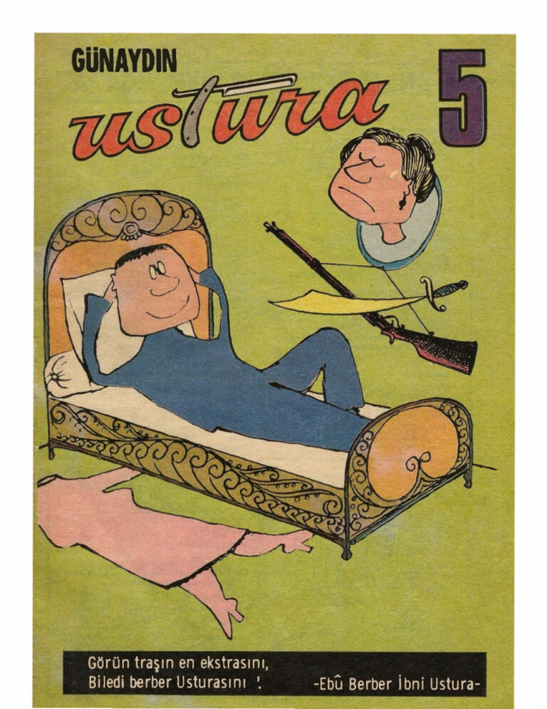 Günaydın Ustura Sayı 05 Kitap Kapağı