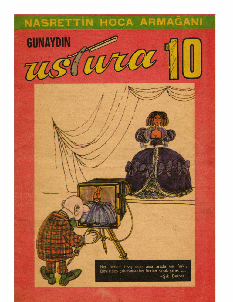 Günaydın Ustura Sayı 10 Kitap Kapağı