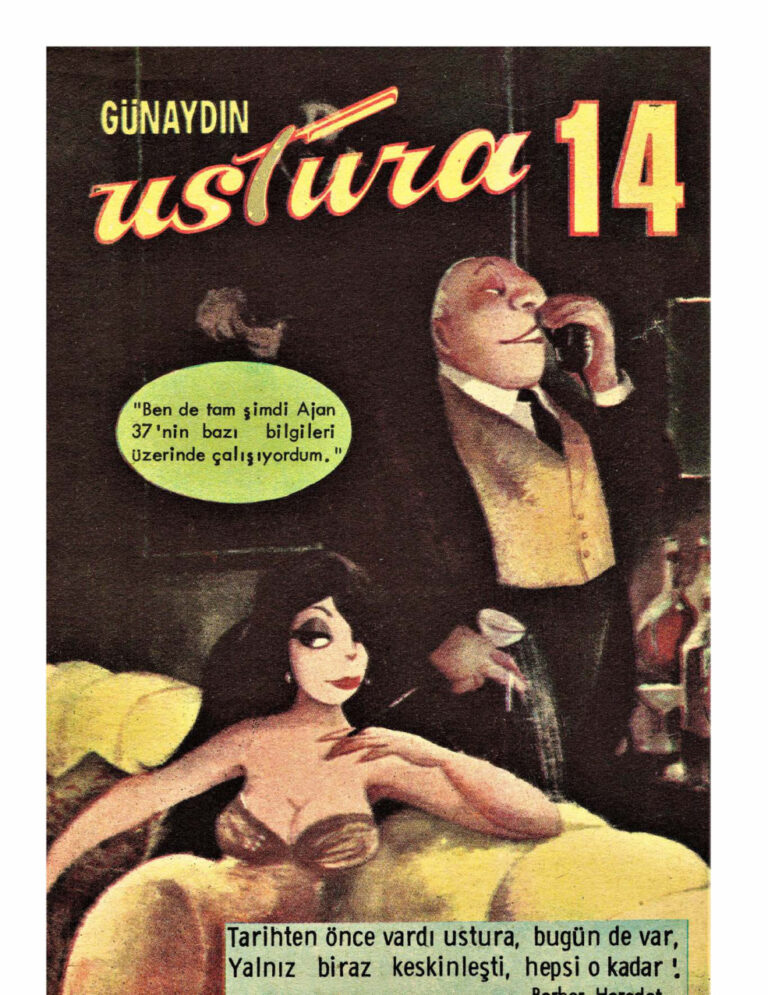 Günaydın Ustura Sayı 14 Kitap Kapağı