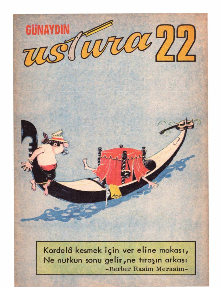 Günaydın Ustura Sayı 22 Kitap Kapağı