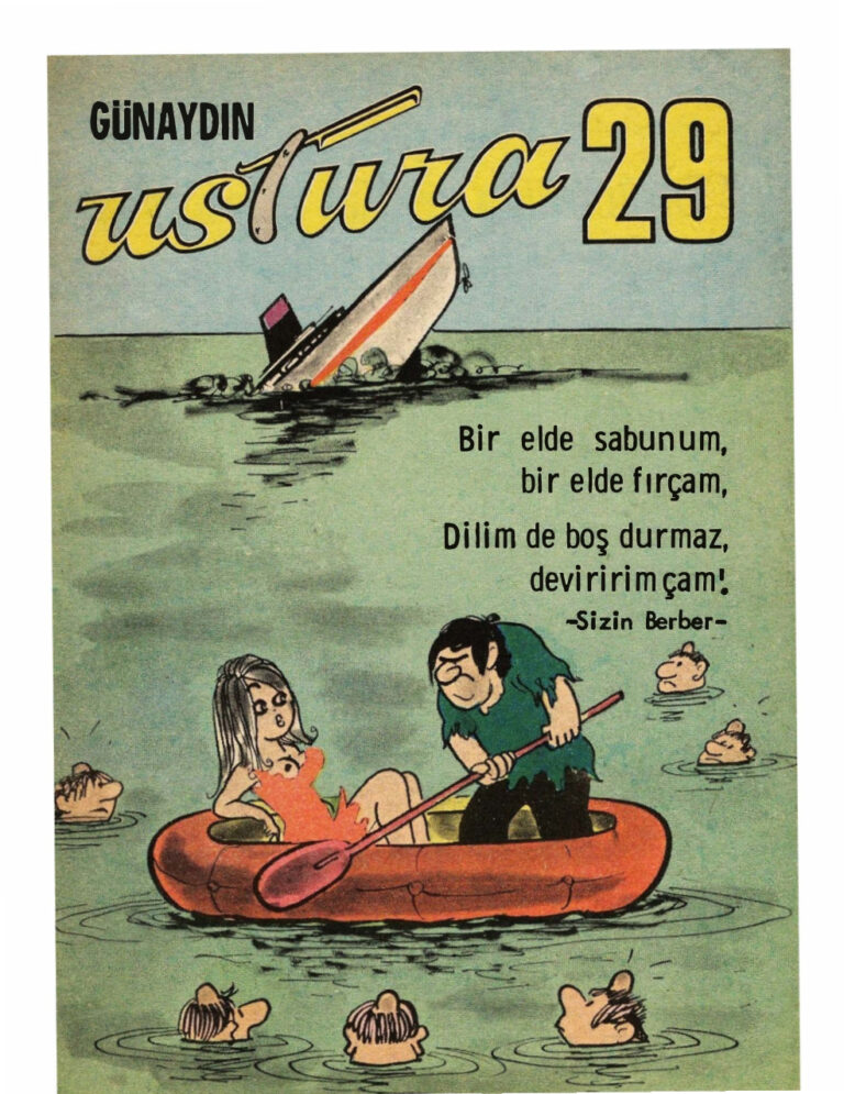 Günaydın Ustura Sayı 29 Kitap Kapağı