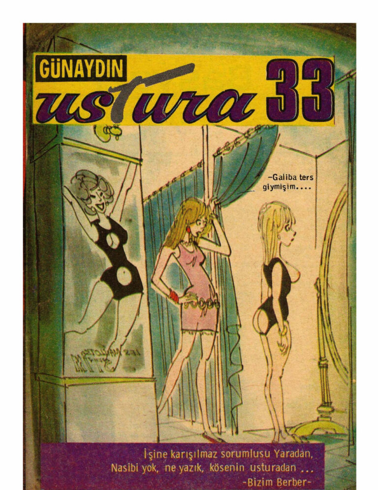 Günaydın Ustura Sayı 33 Kitap Kapağı