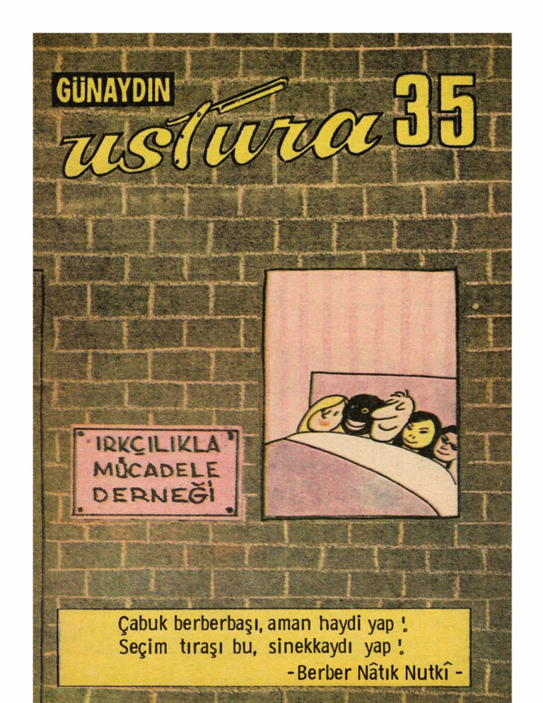 Günaydın Ustura Sayı 35 Kitap Kapağı
