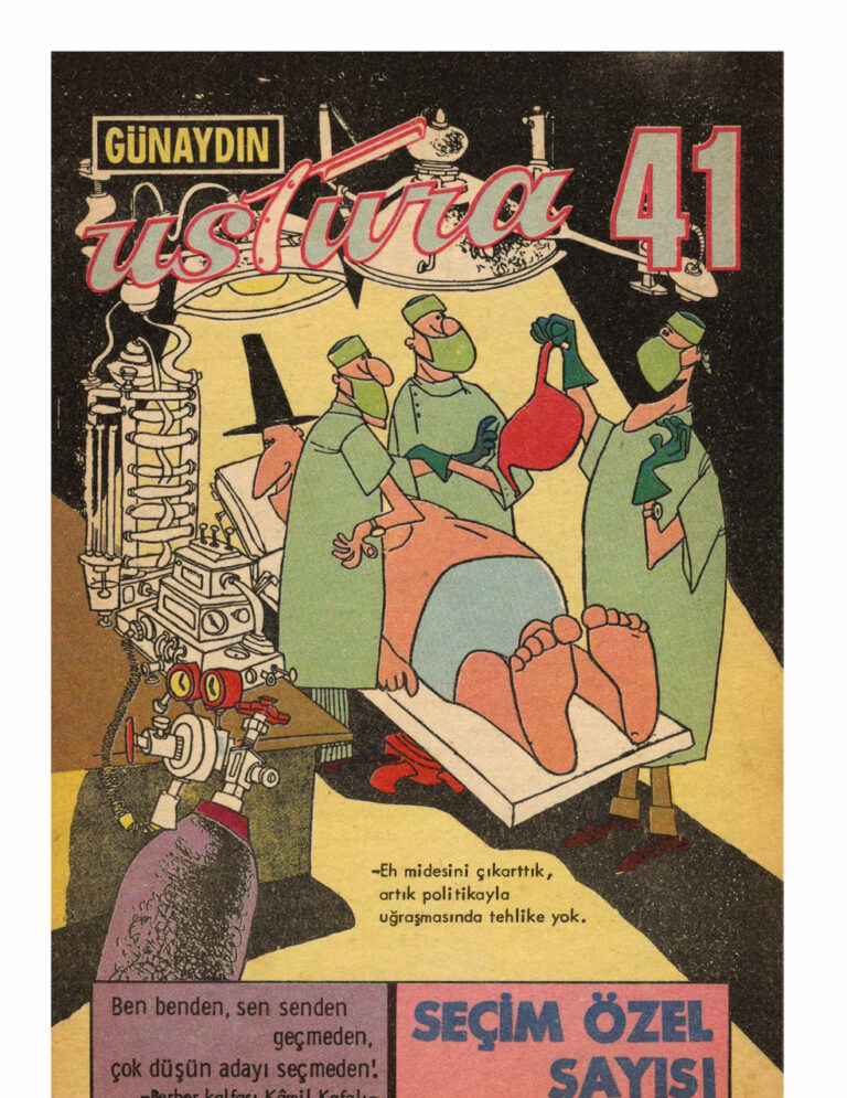 Günaydın Ustura Sayı 41 Kitap Kapağı