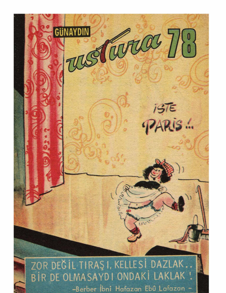Günaydın Ustura Sayı 78 Kitap Kapağı