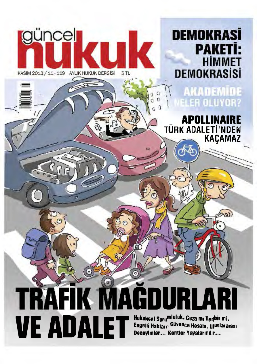 Güncel Hukuk Sayı 119 Kasım 2013 Kitap Kapağı