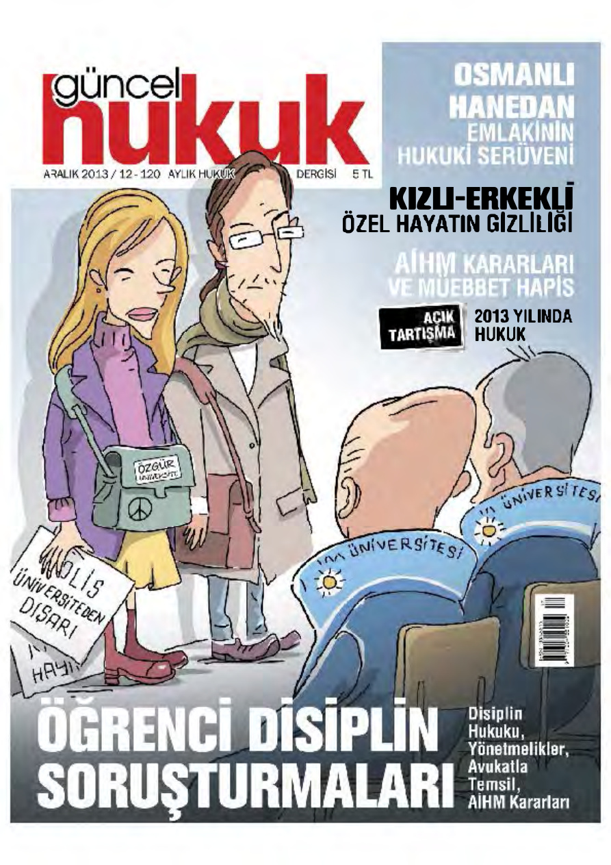 Güncel Hukuk Sayı 120 Aralık 2013 Kitap Kapağı