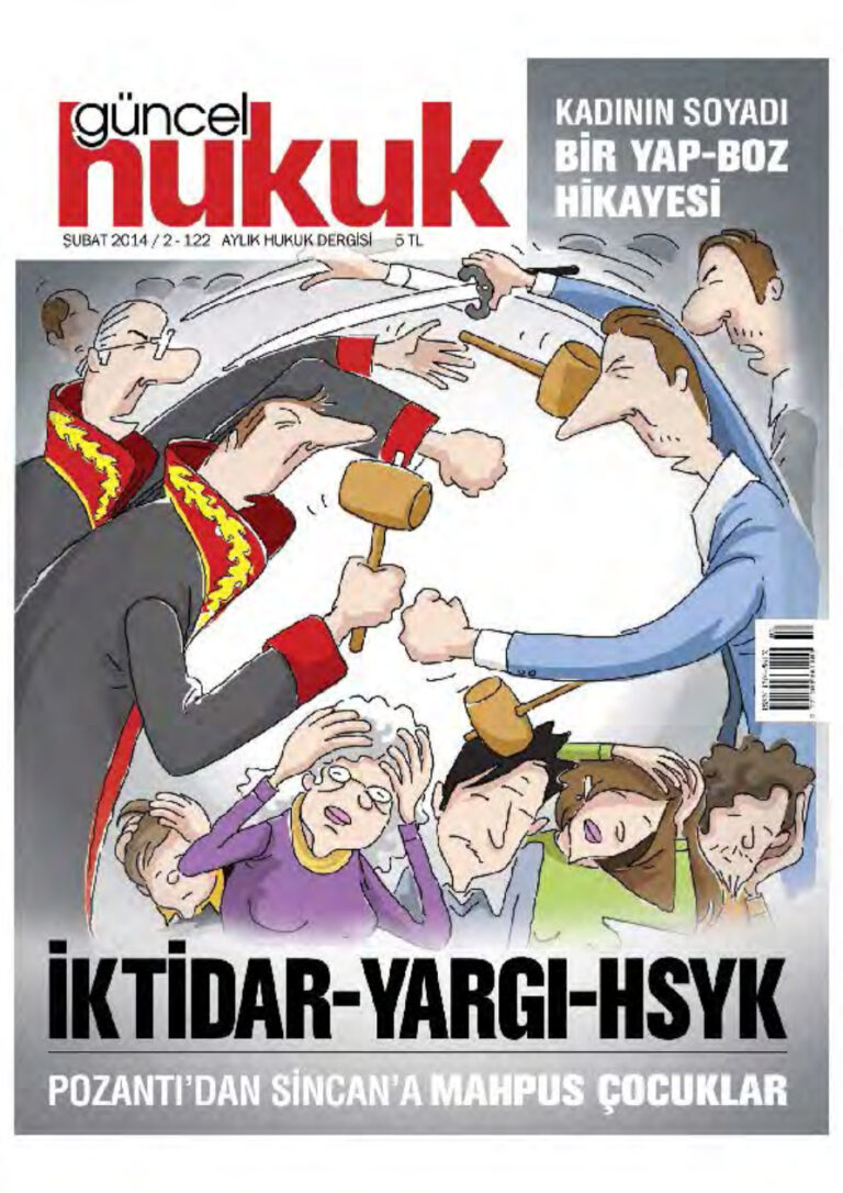 Güncel Hukuk Sayı 122 Şubat 2014 Kitap Kapağı