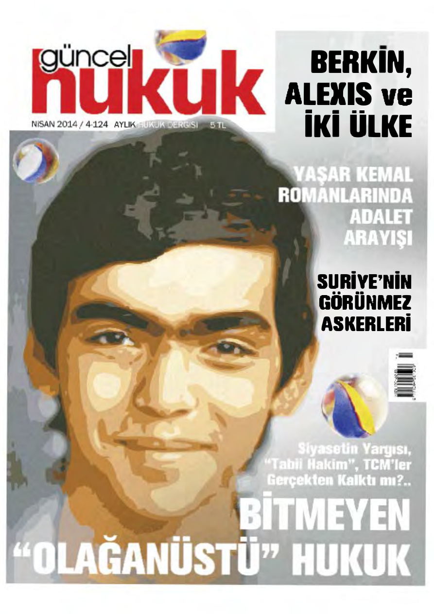 Güncel Hukuk Sayı 124 Nisan 2014 Kitap Kapağı
