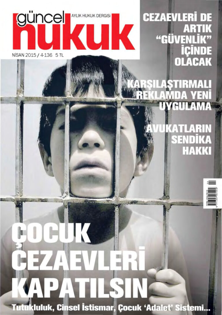 Güncel Hukuk Sayı 136 Nisan 2015 Kitap Kapağı