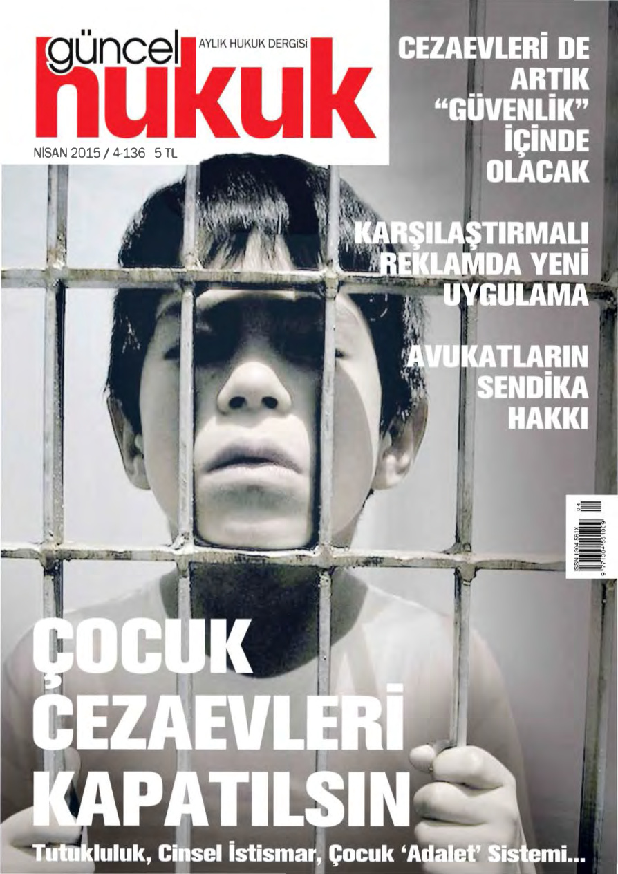 Güncel Hukuk Sayı 136 Nisan 2015 Kitap Kapağı