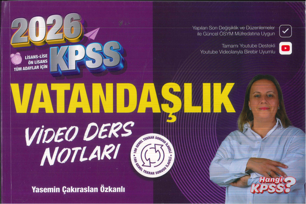 HANGİ KPSS VATANDAŞLIK DERS NOTU 2026 PDF İndir – Komisyon