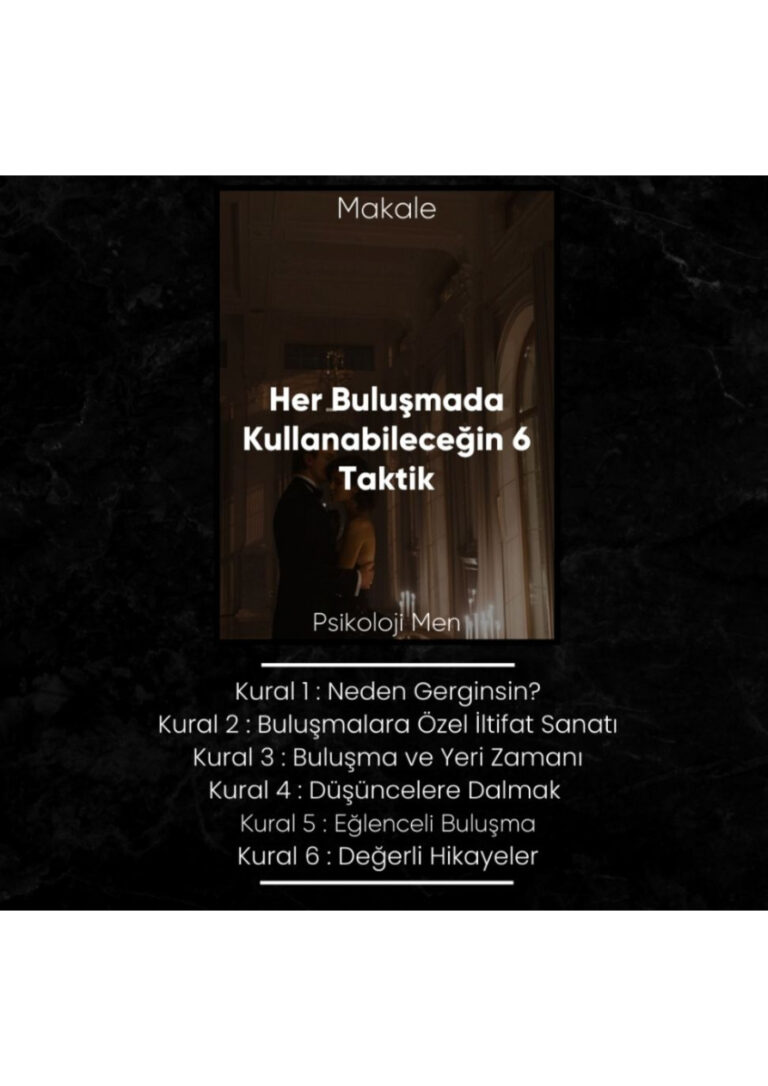 Her Buluşmada Uygulaman Gereken 6 Kural Nedir Kitap Kapağı