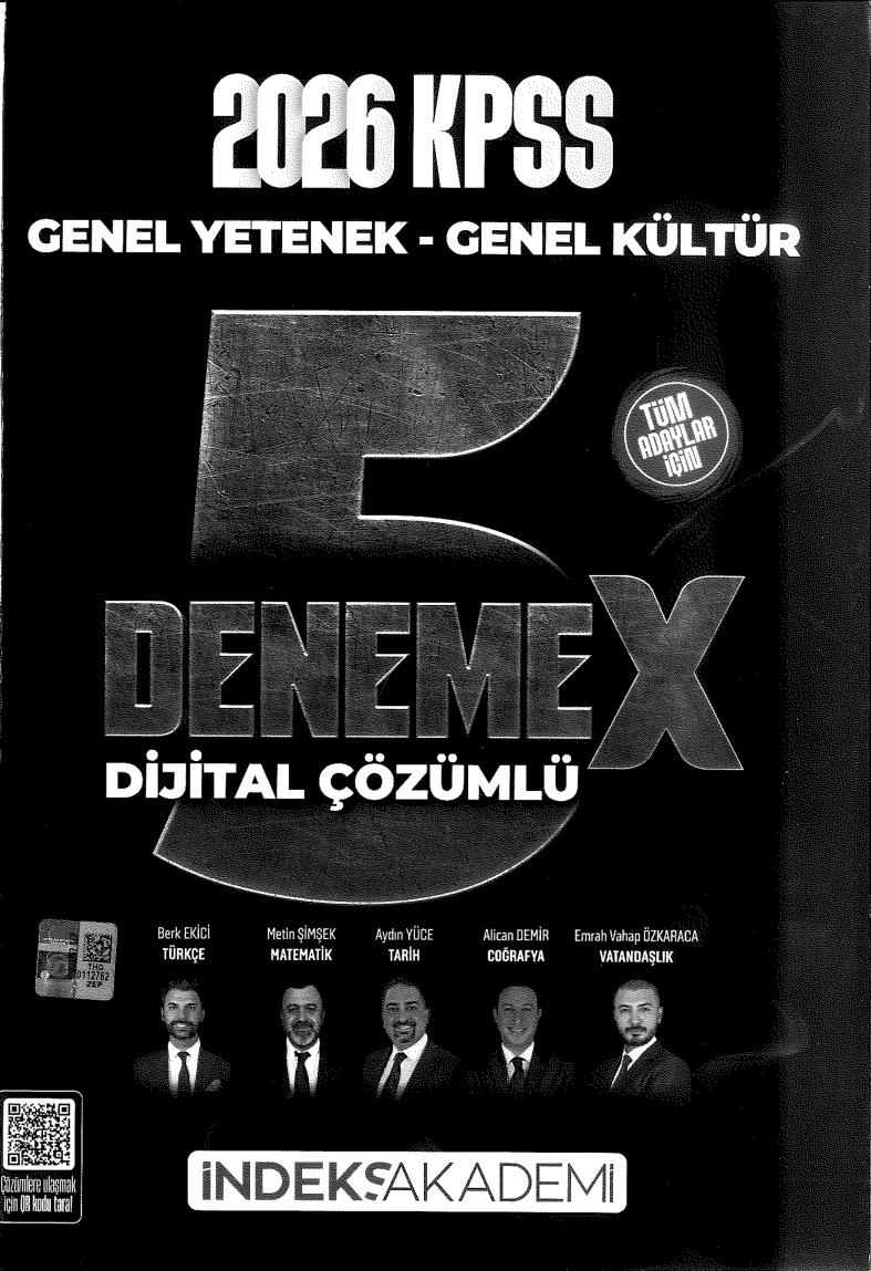 İNDEKS 5 Lİ DENEME OK-YAY PDF İndir