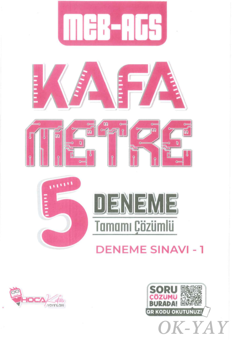 KAFAMETRE AGS 2026 OK-YAY PDF İndir