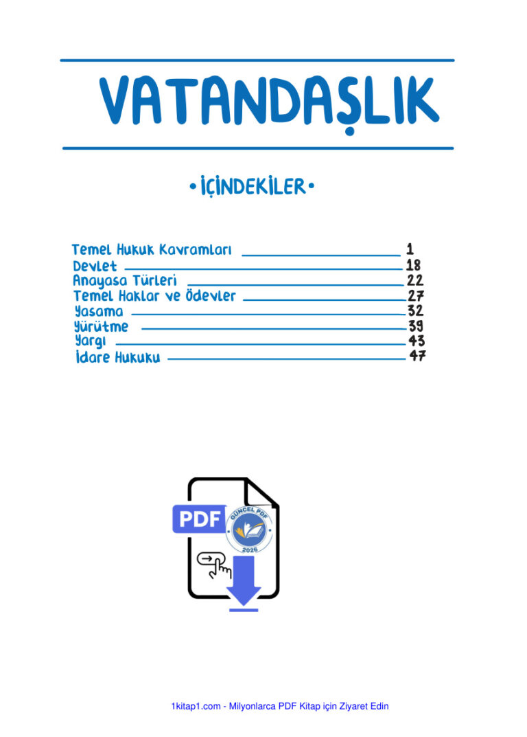 KAMPÜS VATANDAŞLIK DERS NOTLARI Kitap Kapağı